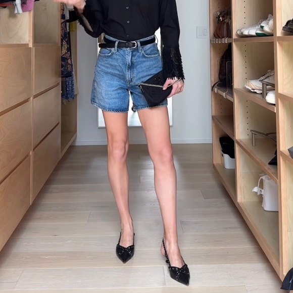Zara Pants - Zara Mom Jean Shorts
